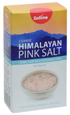 Гималайская розовая соль пищевая крупная фасованная по 500 г. в картонные пачки